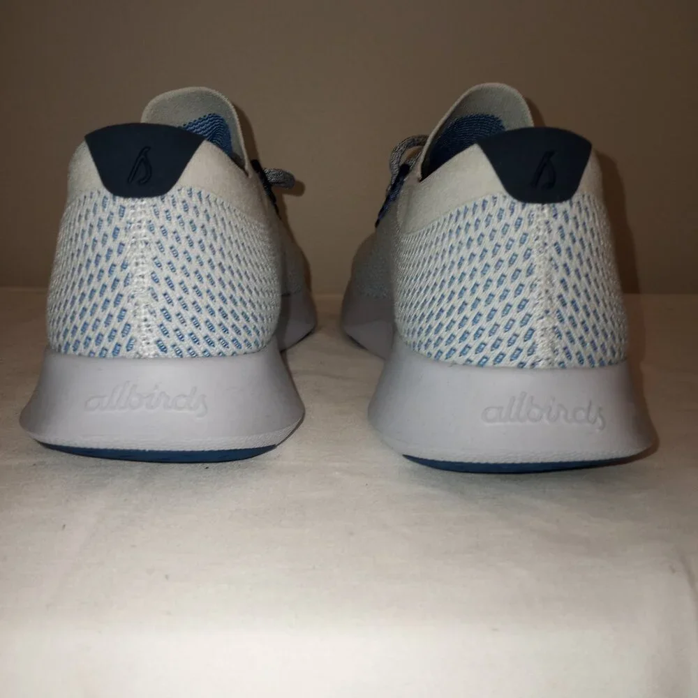 ALLBIRDS TREE DASHER LIGHTWEIGHT CUSHION SNEAKER MEN SIZE 13.5 WHITE